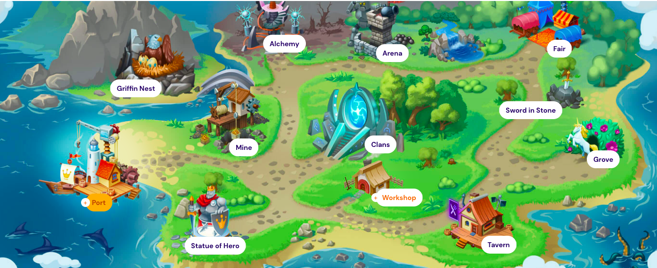 Map of Chimeras Metaverse