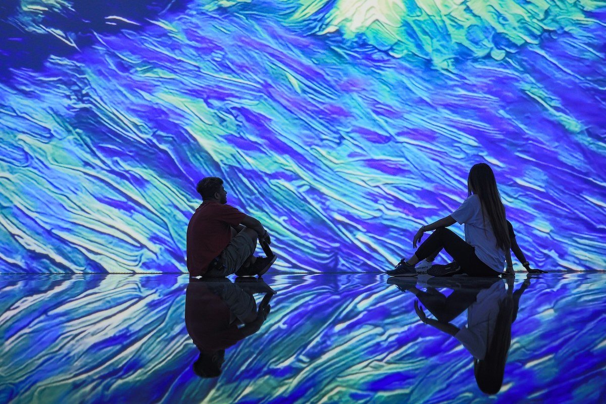 image of immersive experience at TODA, Dubai NFT