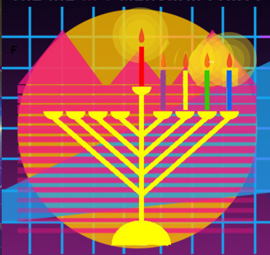 NFT menorah image