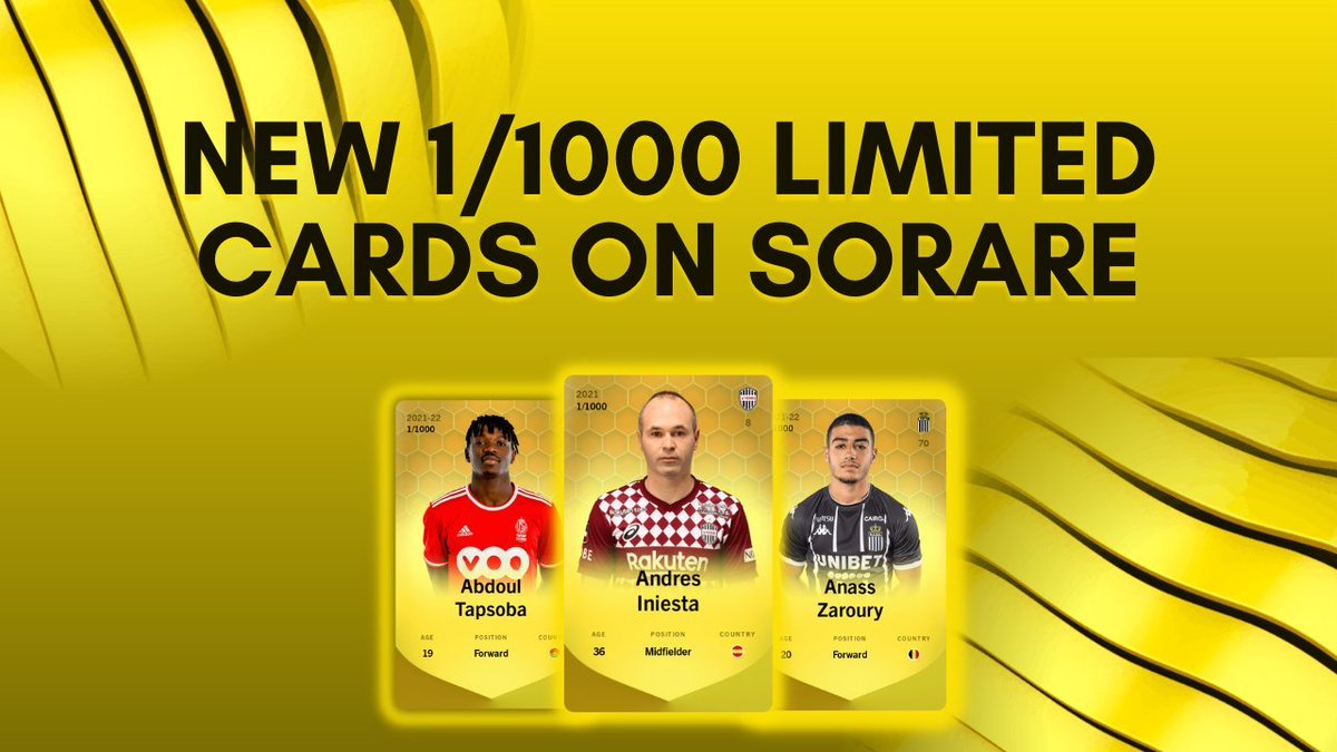 Sorare Limited Card NFTs