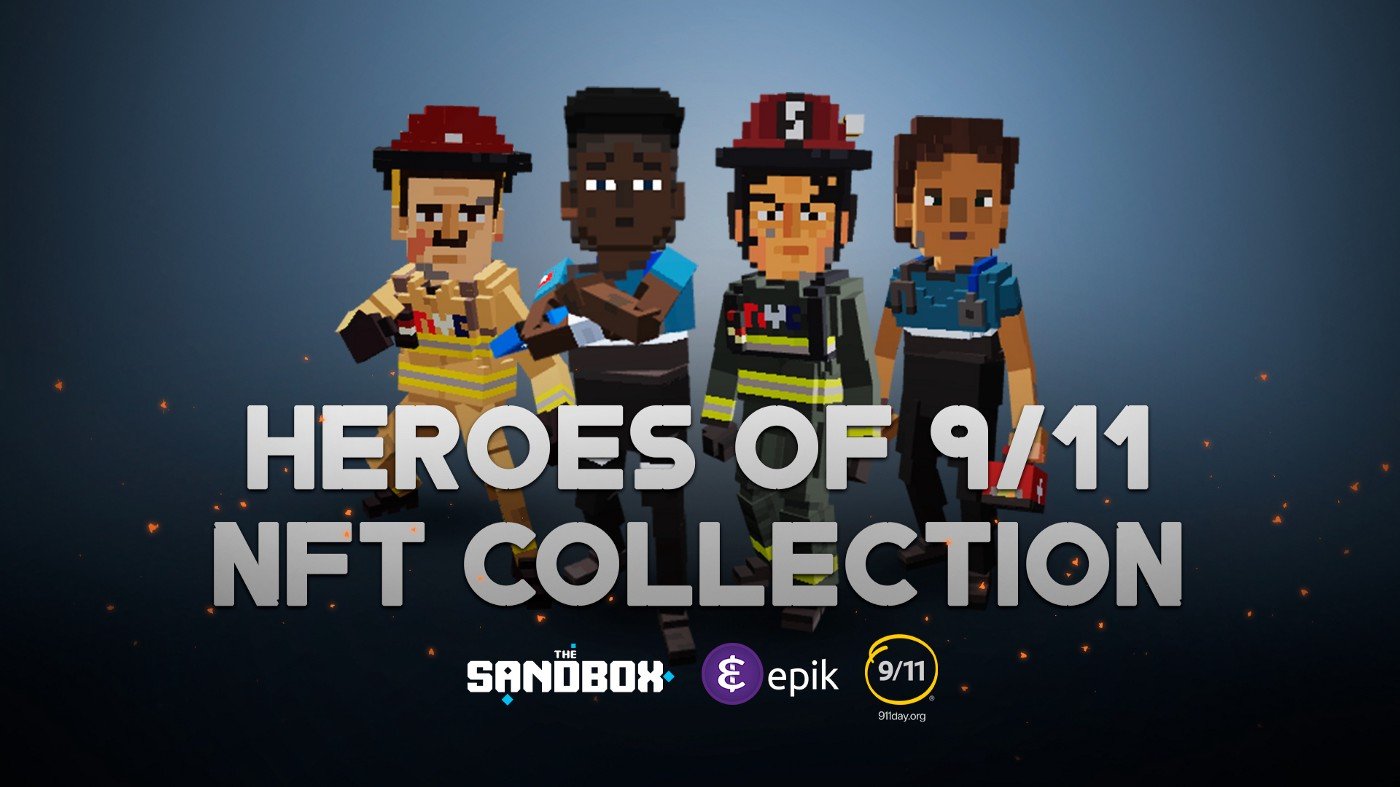 The Sandbox Heroes of 9/11 NFT Collection