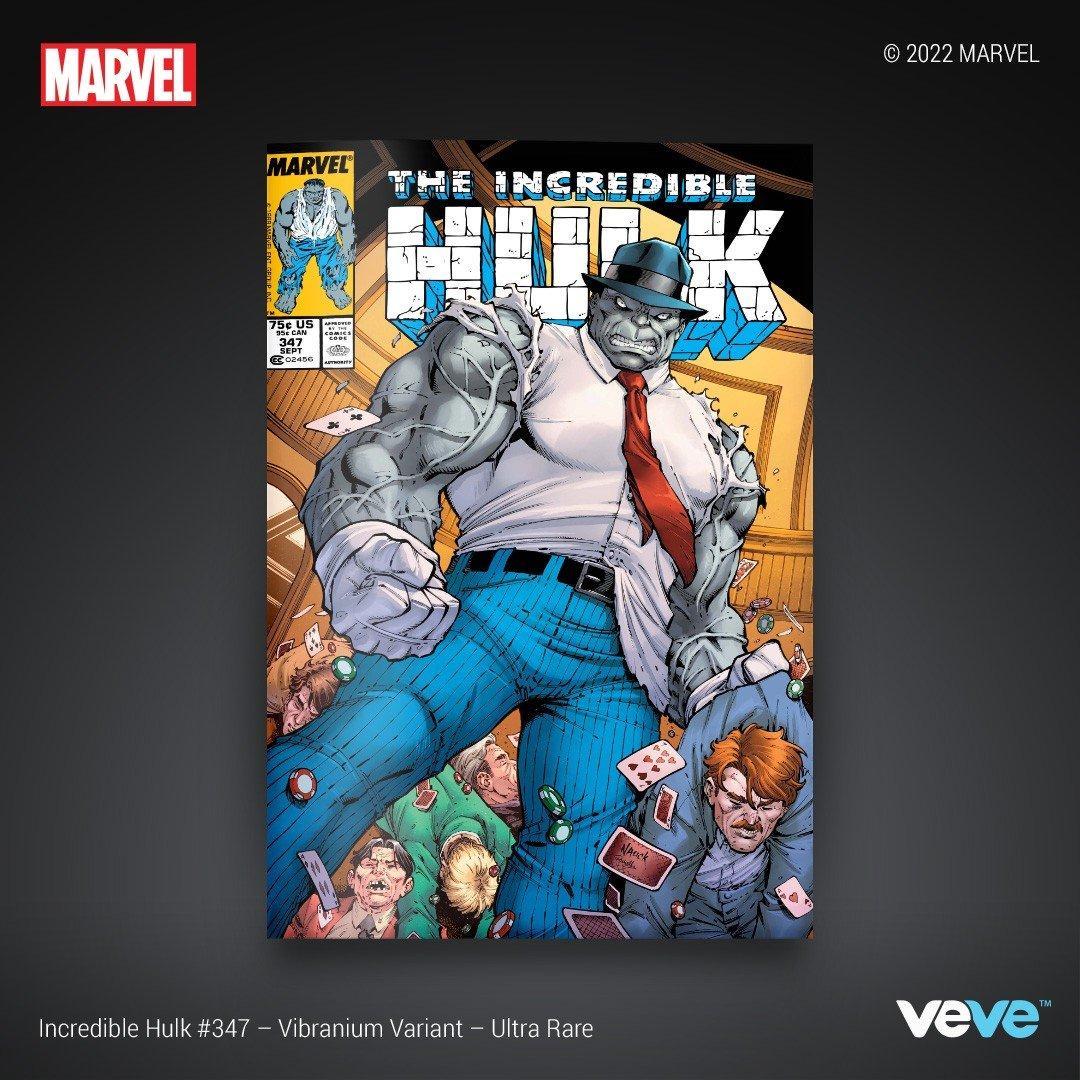 Marvel's Incredible Hulk NFTs on Veve