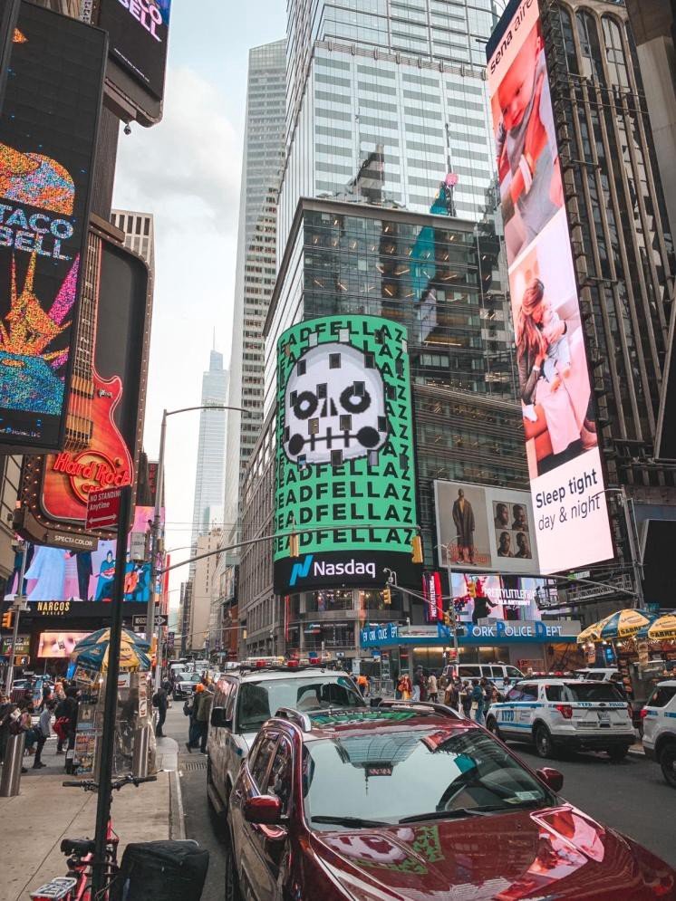 Deadfellaz skull in NYC
