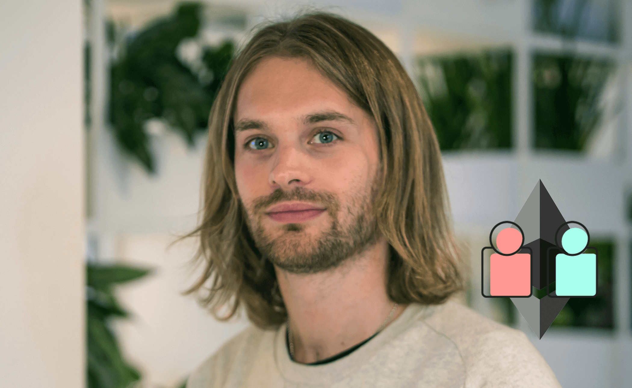 Picture depicts crypto podcaster Cobie