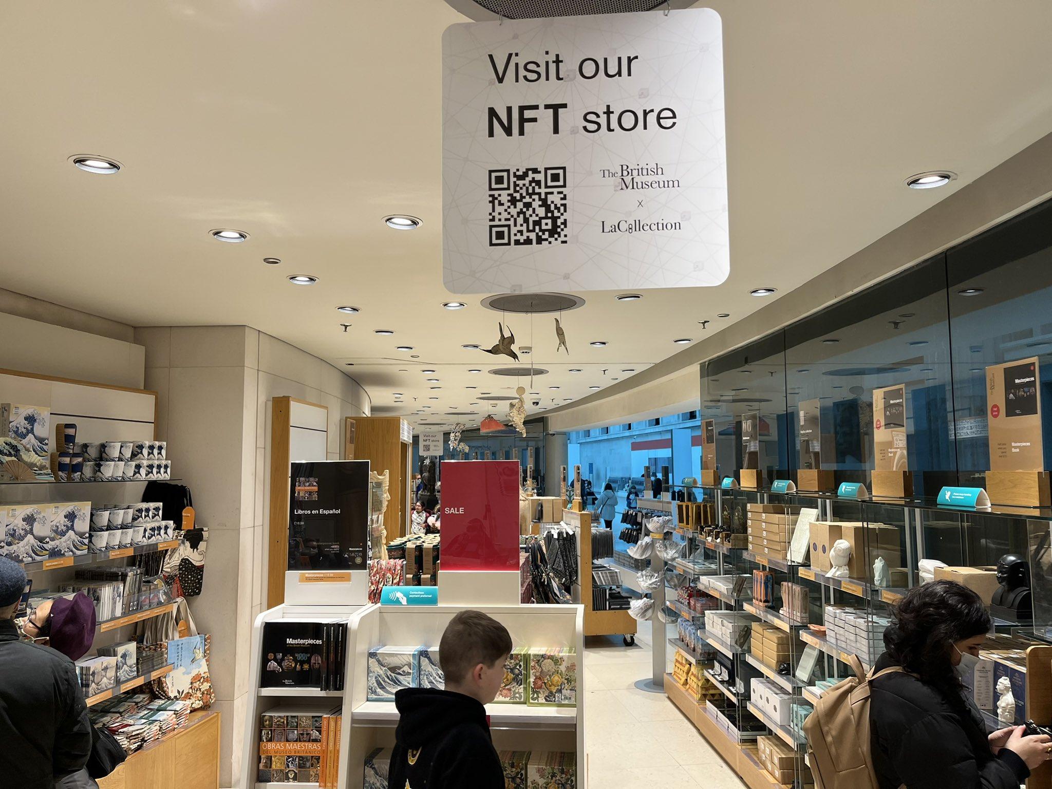 The British Museum NFT store