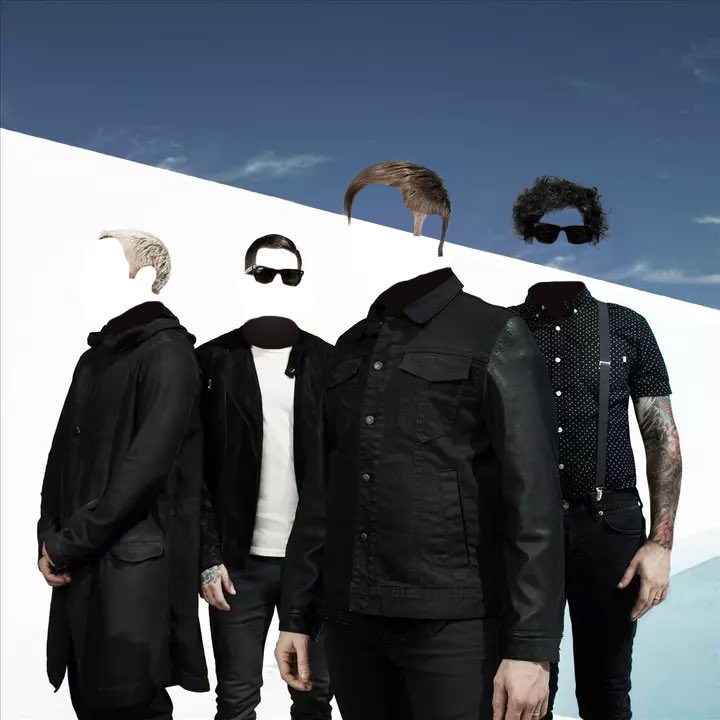 Fall Out Boy members as Invisible Friends