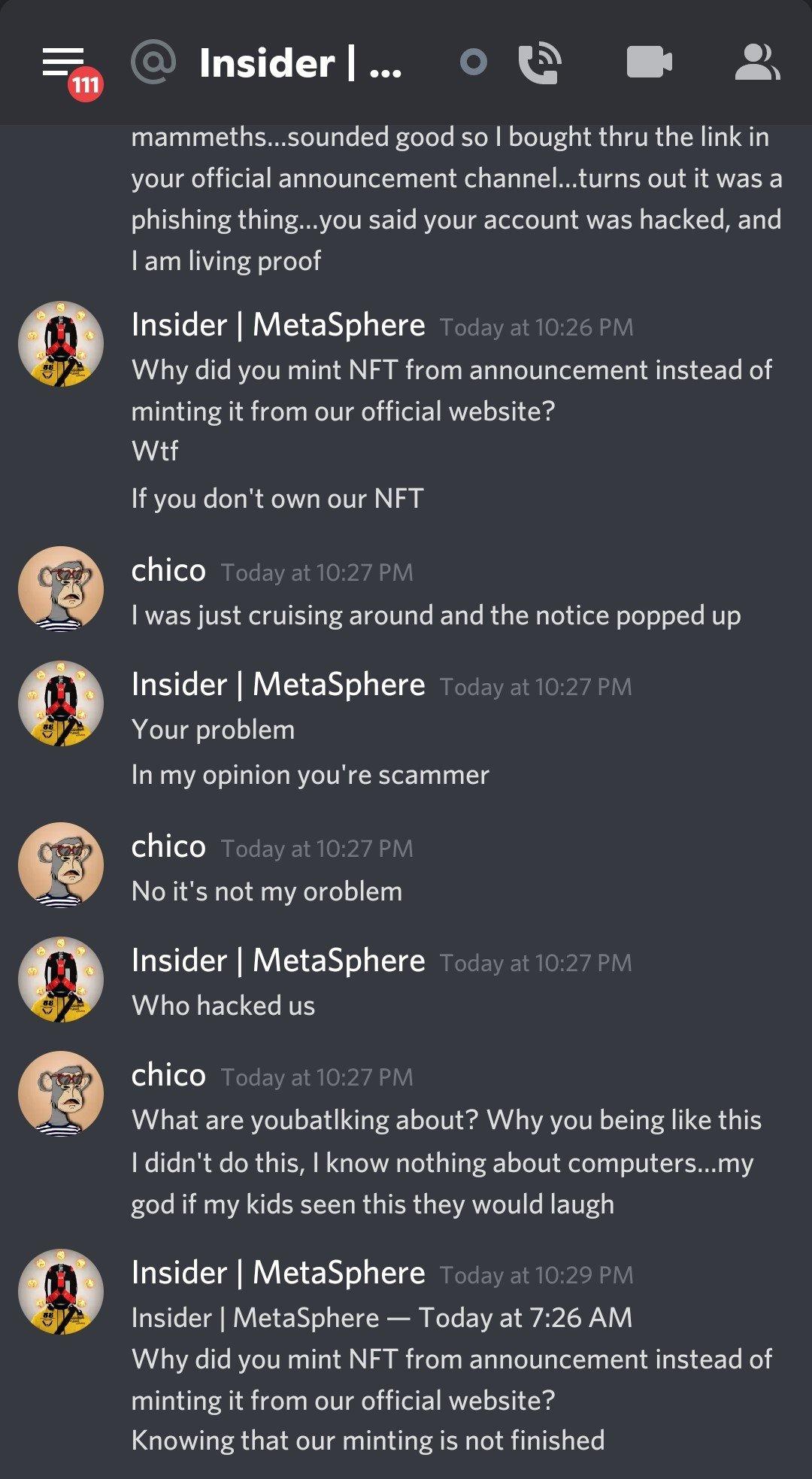 MetaSphere Discord