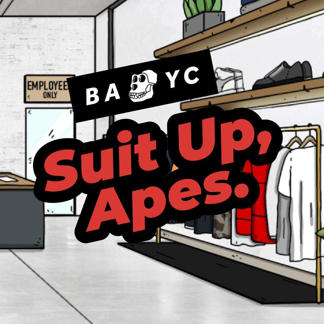 image with BAYC and Suit Up, Apes