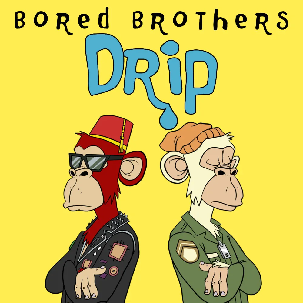 Bored Brothers DRIP album cover..