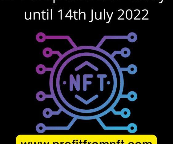 NFT drop calendar