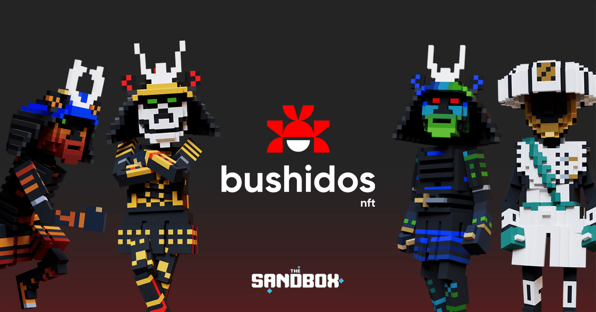 The Sandbox Bushidos NFT poster