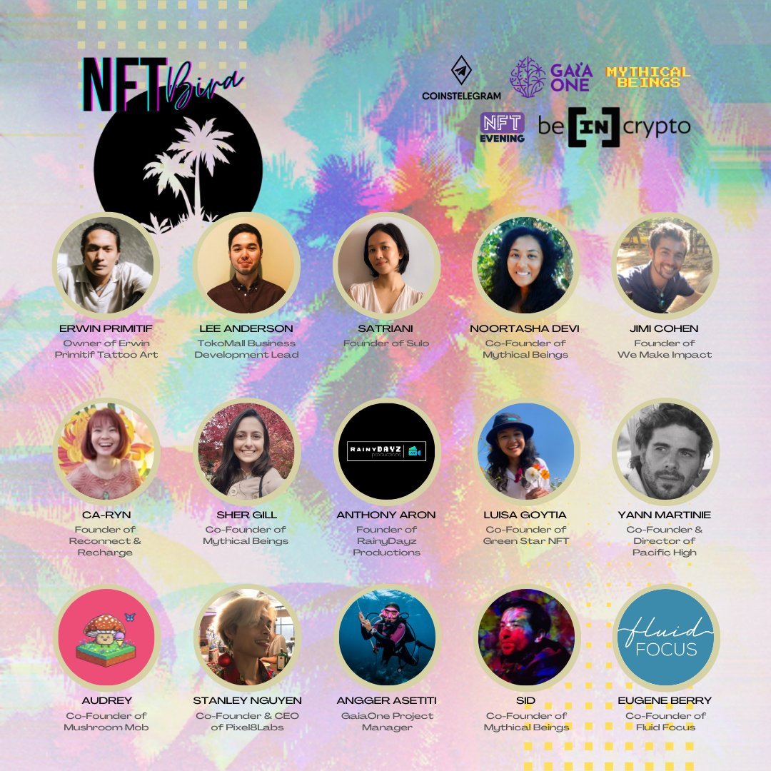 NFT Bira speakers list