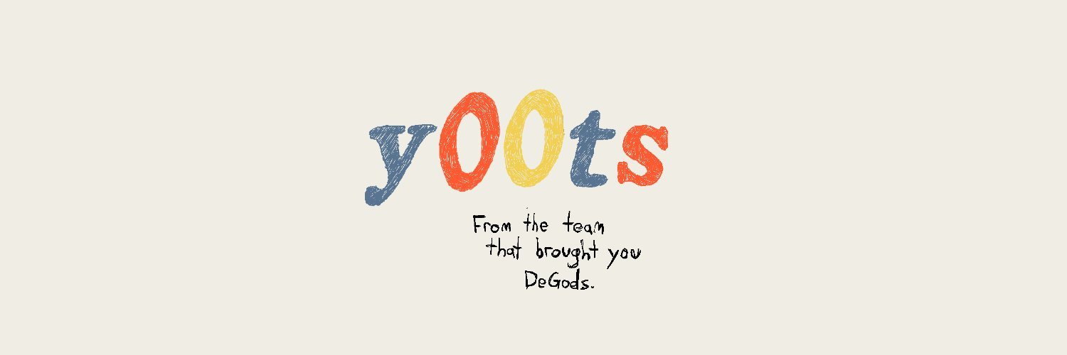 promo image reading 'y00ts' from the team that brought you DeGods