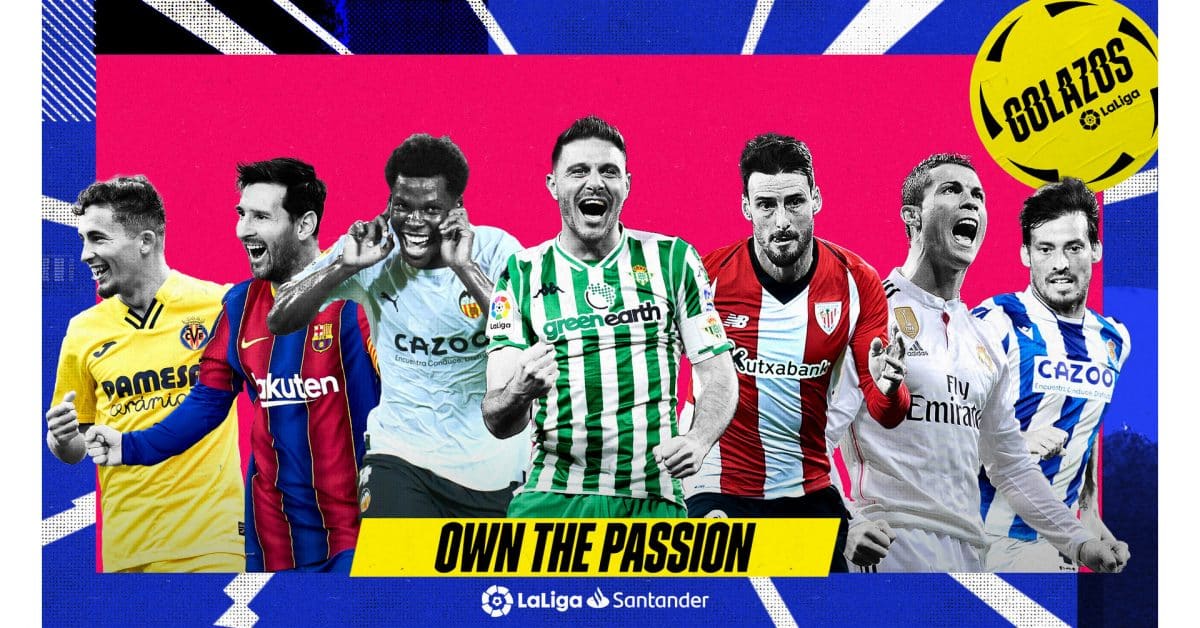 grahic showing 7 of LaLiga's top soccer players