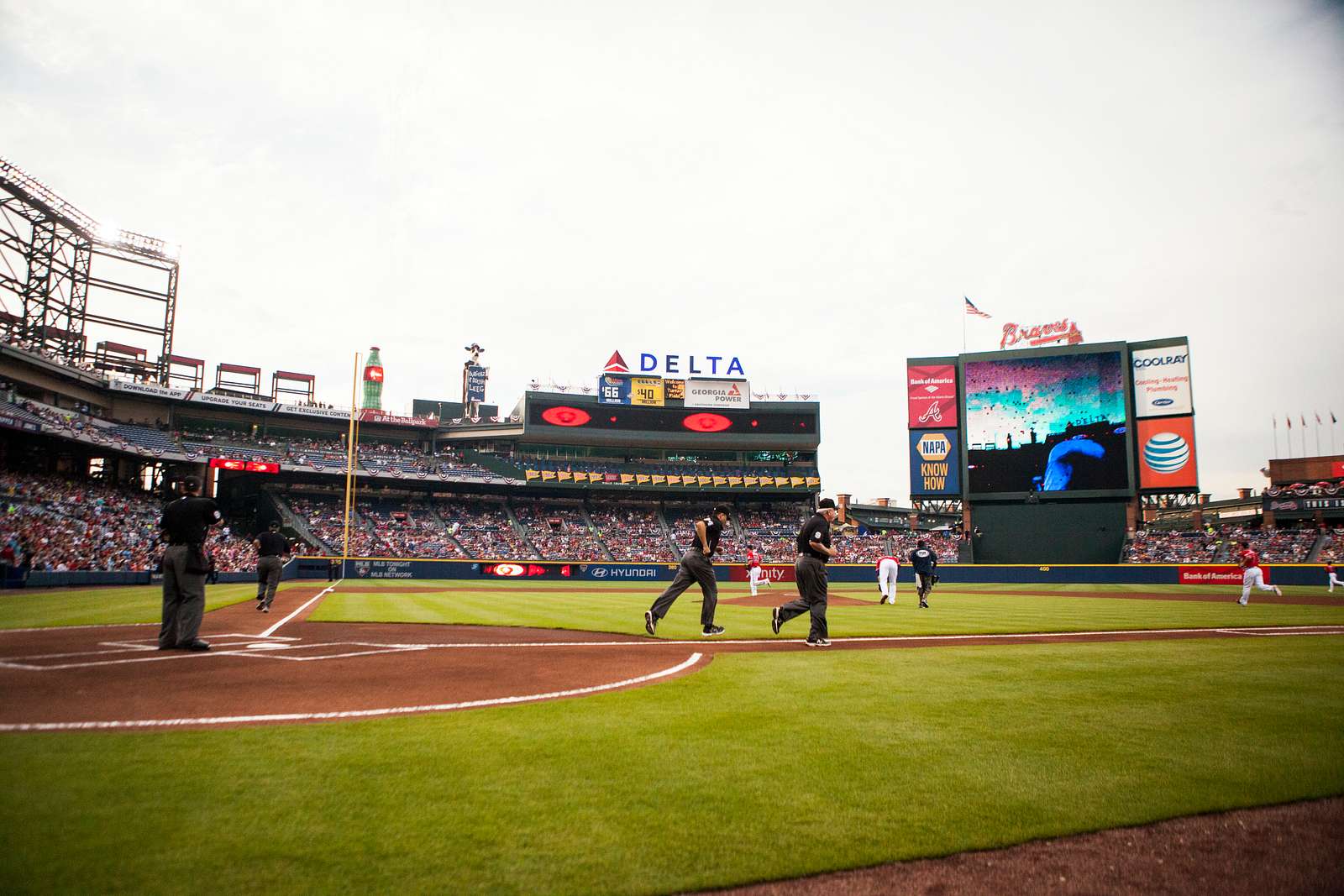 image of a baseball field MLB NFT